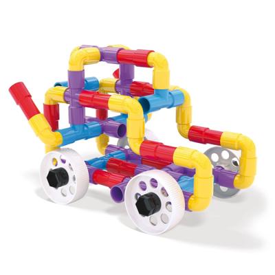 Quercetti buizenconstructie set, 68dlg.