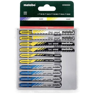 Metabo 623600000 Decoupeerzaagbladplaats. 3, H+M+kunst 10-delig 1 set(s) Metabo 623600000 Decoupeerzaagbladplaats. 3, H+M+kunst 10-delig 1 set(s)