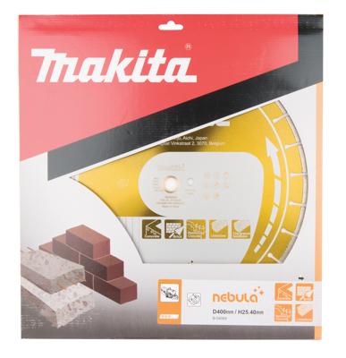 Makita B-54069 Diamantschijf 400x25,4x3,4mm oranje Makita B-54069 Diamantschijf 400x25,4x3,4mm oranje