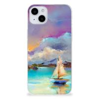 Smartphone hoesje iPhone 15 Boat - thumbnail