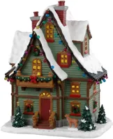 Lemax hide-away cabin verlicht kersthuisje Vail Village 2023 - thumbnail