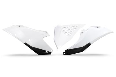 UFO PLAST zijkappen side covers ufo gasgas white