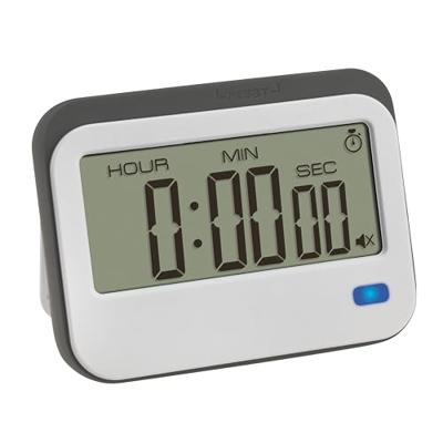 TFA Dostmann Digitaler Timer mit Stoppuhr und Wecker Timer Wit, Grijs Digitaal - thumbnail
