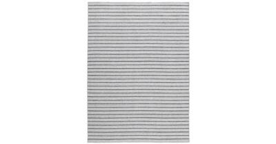 MOMO Rugs - Nouveau Stripes Silver/Dark Grey - 140x200 cm Vloerkleed MOMO Rugs - Nouveau Stripes Silver/Dark Grey - 140x200 cm Vloerkleed
