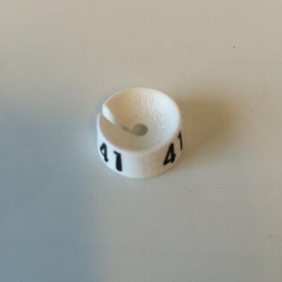 MB wit/zwart 41 voor op kledinghanger