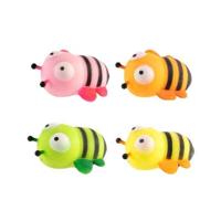 Jono Toys Squeeze funny bijtje anti-stress knijpfiguur, 9cm - thumbnail