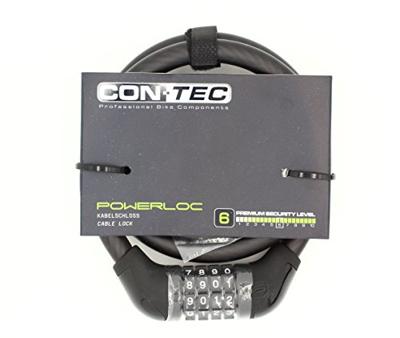 CONTEC cijfer-kabelslot "powerloc" ct comb.cab.lock powerloc 15mm x 85cm black