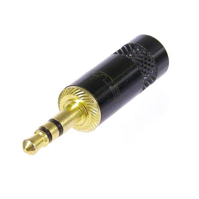 Rean AV NYS 231 B-CON Jackplug 3,5 mm Stekker, recht Aantal polen: 3 Stereo Zwart 1 stuk(s)
