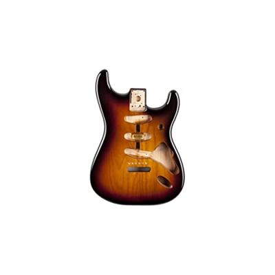 Fender Classic Series 60&apos;s Stratocaster SSS Alder Body 3-Color Sunburst losse elzenhouten body voor elektrische gitaar