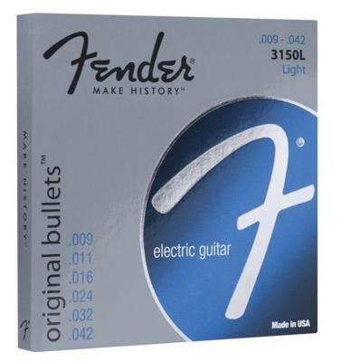 Fender 3150L Original Bullets Pure Nickel snarenset light
