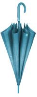 Perletti paraplu dames 102 cm automatisch microvezel blauw - thumbnail