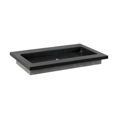 Wastafel Forzalaqua Nova Doppio Gezoet 80.5x51.5x9.5 cm Zonder Kraangaten