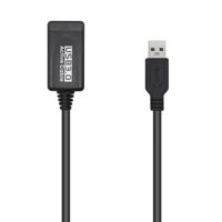 Verlengkabel USB Aisens A105-0525 Zwart 5 m (1 Stuks) - thumbnail