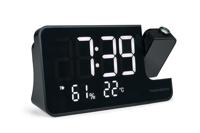 Projectorklokradio - THOMSON - Zwart - FM-radio, Temperatuur, Vochtigheid, Dubbel alarm, USB-C, Voeding 230V - thumbnail