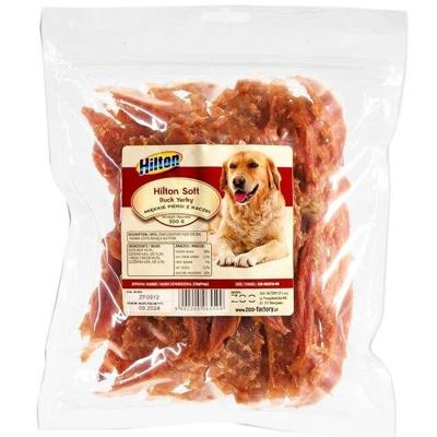 HILTON Soft Duck Jerky - Hondensnack - 500 g