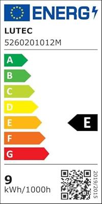 Lutec Unite LED-Buitenwandlamp (zwart)