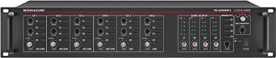 Monacor PA-6040MPX PA-voorversterker 4-kanaals 4 zones