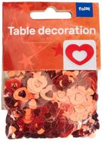 Tafeldecoratie / sierconfetti hart rood - thumbnail
