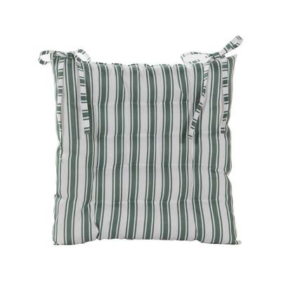 Stoelkussen 38x38 cm Groen Streep Anna's Collection - Annas collection Stoelkussen 38x38 cm Groen Streep Anna's Collection - Annas collection