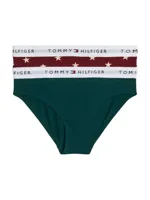 Tommy Hilfiger 2-pak meisjes slips- Zwart/wit - Meisjes onderbroeken - thumbnail