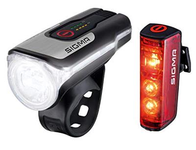 Sigma Verlichtingsset blaze & aura 80 led usb-oplaadbaar - thumbnail