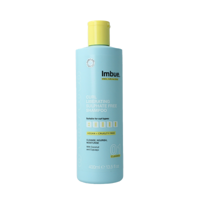 Imbue Curl liberating shampoo sulphur free 400 Milliliter