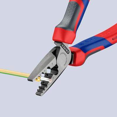Knipex Kp-9772180 Adereindhulstang met Voorinvoering 180 mm - thumbnail