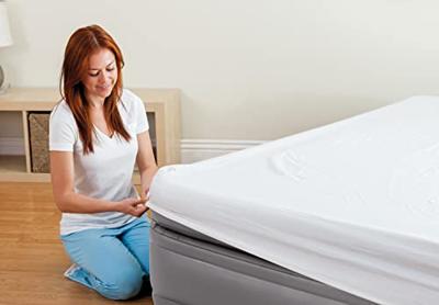 Intex 64162ND TWIN COMFORT ELEVATED AIRBED Luchtbed (l x b x h) 191 x 99 x 51 cm Beige, Bruin - thumbnail