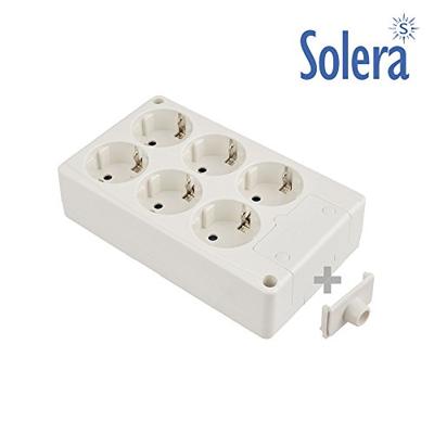 6-voudige Stekkerdoos zonder Schakelaar Solera 8106 3500 W 250 V 16 A