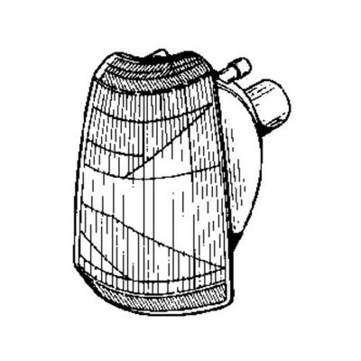 Zijknipperlicht voor buitenspiegel links WIT -LAMPH. 4027903