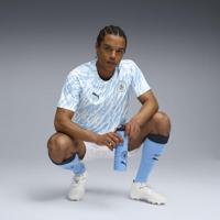 PUMA Manchester City Pre-Match Trainingsshirt 2025-2026 Lichtblauw Wit Donkerblauw - thumbnail
