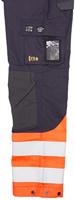 Blåkläder Multinorm inherent werkbroek 14881513 | Marineblauw/Oranje | Maat 52 - 7330509720417 - thumbnail