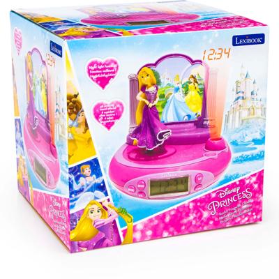 LEXIBOOK - DISNEY PRINSES - Kinderwekkerradio met projectiebeelden