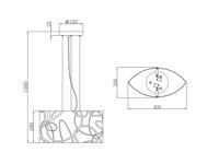 Trio Design hanglampSpirelli - 304400201 - thumbnail