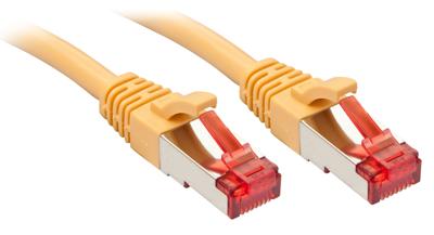 LINDY 47765 RJ45 Netwerkkabel, patchkabel CAT 6 S/FTP 3.00 m Geel 1 stuk(s)