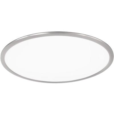 LED Plafondlamp 31W Dimbaar Warm Wit 3000K Rond Mat Nikkel Aluminium