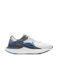 Nike Renew Run 2 hardloopschoenen lichtgrijs/kobaltblauw - thumbnail