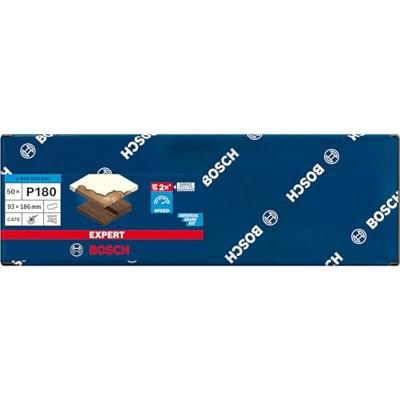 Bosch Accessories EXPERT C470 2608900857 Oscillerend schuurpapier Geperforeerd Korrelgrootte (num) 180 (l x b) 230 mm x 93 mm 10 stuk(s) - thumbnail