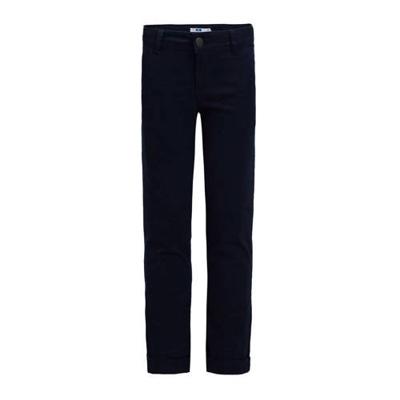 WE Fashion slim fit broek donkerblauw WE Fashion slim fit broek donkerblauw