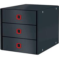 Leitz Click & Store Cosy ladenblok, 3 laden, grijs - thumbnail