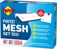 AVM FRITZ! Mesh Set 7530 AX + 1200 AX WiFi-router 2.4 GHz, 5 GHz 1800 MBit/s - thumbnail