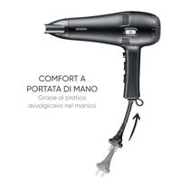 Severin HT0165 Haardroger Zwart - thumbnail