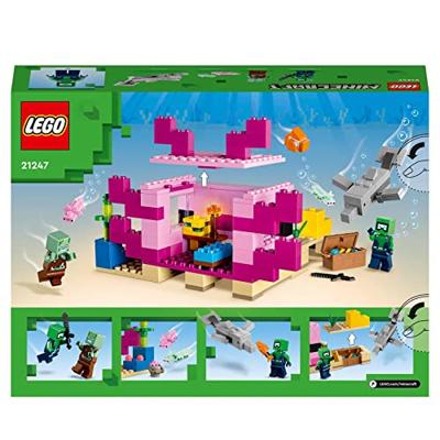 Lego Minecraft 21247 Het Axolotihuis Lego Minecraft 21247 Het Axolotihuis