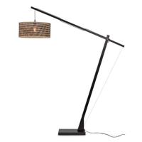 GOOD&MOJO Vloerlamp 'Java' Bamboe, 207cm, kleur Zwart/Naturel - thumbnail