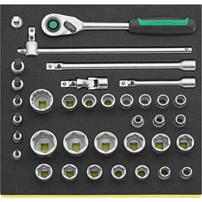 Stahlwille TCS 50/52/30/6QR 96830360 Dopsleutelset