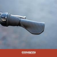 CONTEC handvatten "merge trekking ergo" ct grips merge trekking ergo,96/140mm,black - thumbnail