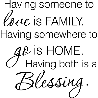 Having someone - Muursticker