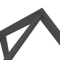 Kinderbedframe met lade grenenhout donkergrijs 80x160 cm - thumbnail