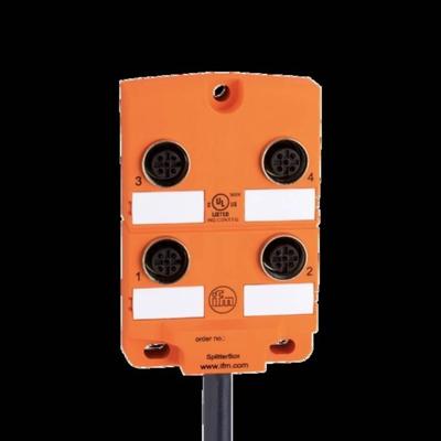 ifm Electronic EBC025 Sensor/actuator verdeler en adapter Aantal polen (sensoren): 5 10 m 1 stuk(s)