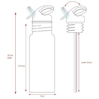 Lilo & Stitch Water Bottle Stitch Take A Sip